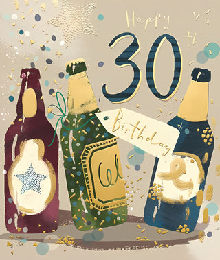 Age 30 Male - Greeting Card