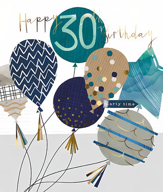 Age 30 Male - Greeting Card