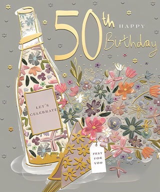 Age 50 Female - Greeting Card