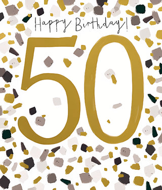 Age 50 Male - Greeting Card