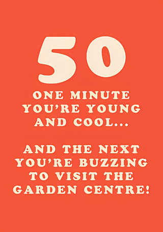 Age 50 Open - Greeting Card