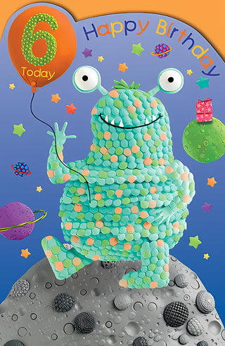 Age 6 Male - Greeting Card