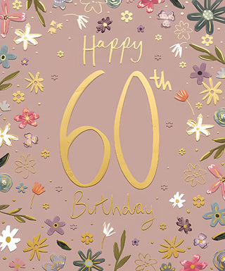 Age 60 Female - Greeting Card