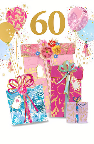 Age 60 Female - Greeting Card