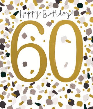 Age 60 Male - Greeting Card