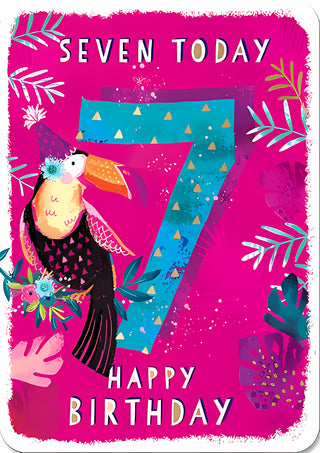 Age 7 Female - Greeting Card