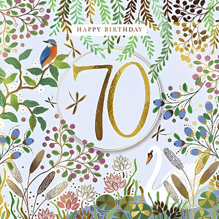 Age 70 Female - Greeting Card