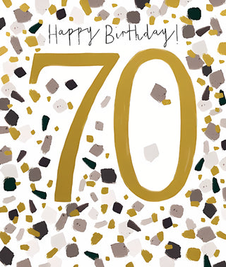 Age 70 Male - Greeting Card