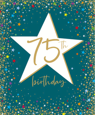 Age 75 Male - Greeting Card