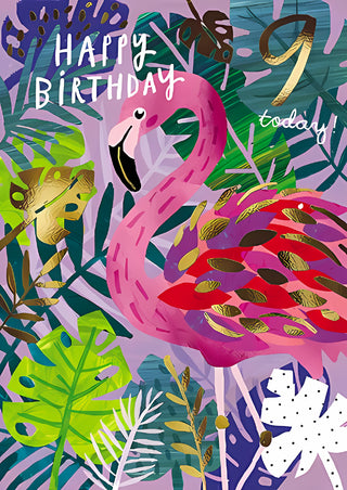 Age 9 Female - Greeting Card