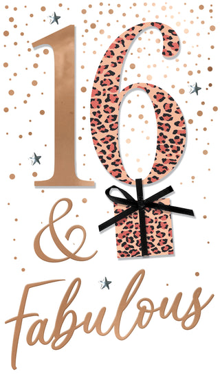 Age 16 Female - Greeting Card