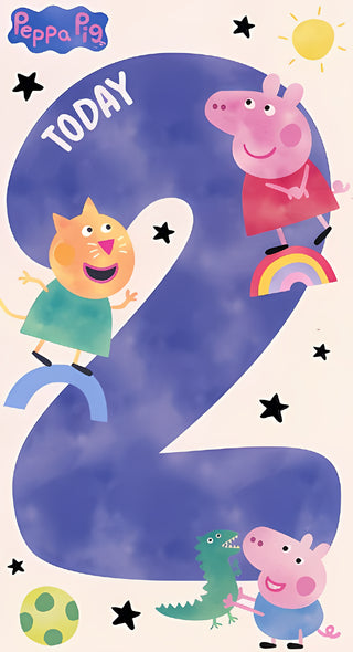 Age 2 Open - Greeting Card