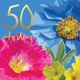 Age 50 Female - Greeting Card
