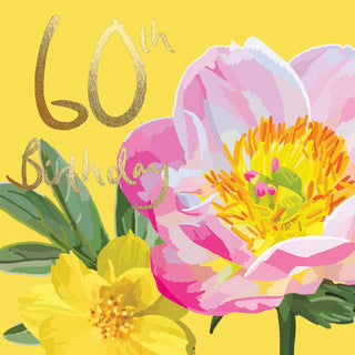 Age 60 Female - Greeting Card