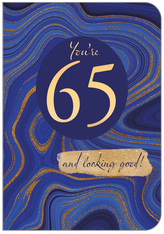 Age 65 Male - Greeting Card