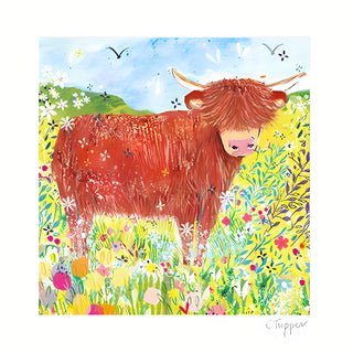 Blank Female - Greeting Card