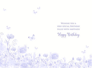 Cousin Female - Greeting Card - Back