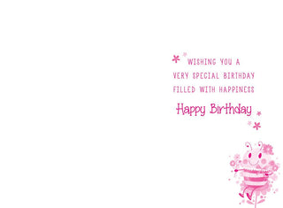Great Granddaughter - Greeting Card - Back
