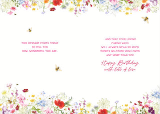 Mum - Greeting Card - Back