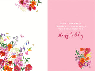 Sister - Greeting Card - Back