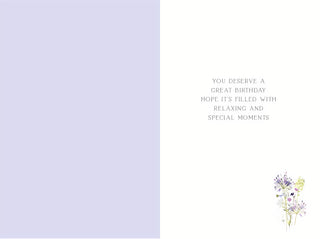 Sister - Greeting Card - Back