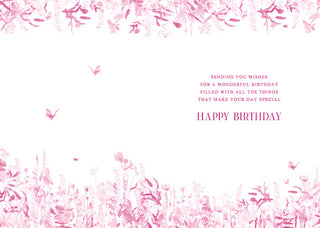 Sister - Greeting Card - Back