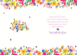 Someone Special Female - Greeting Card - Back