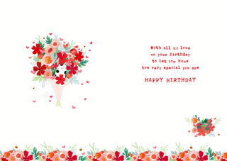 Wife - Greeting Card - Back