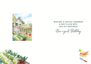 Grandad - Greeting Card - Back