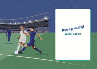 Nephew - Greeting Card - Back