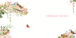 Open Birthday Female - Greeting Card - Back