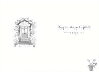 New Home - Greeting Card - Back
