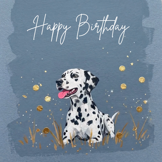 Happy Birthday Dalmatian