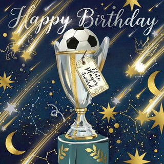 Happy Birthday Football - Ecard