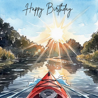 Happy Birthday Kayak