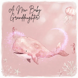 Happy Whale A New Baby Granddaughter