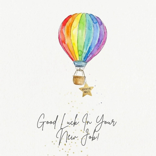 Hot Air Balloon, Good Luck - Ecard