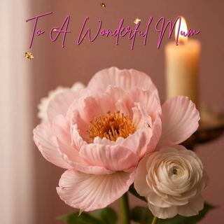 Pink Floral Birthday, Mum - Ecard