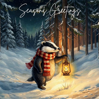 Polar Bear Lantern 3 Seasons Greetings