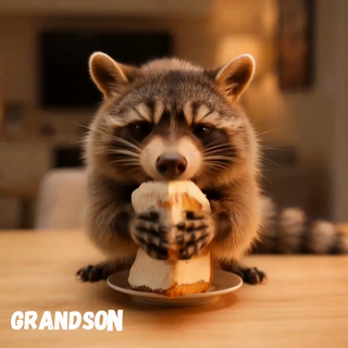 Racoon Grandson Birthday