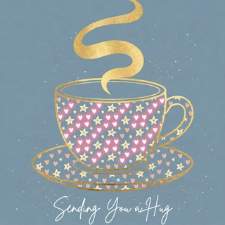 Sending You A Hug Tea Cup